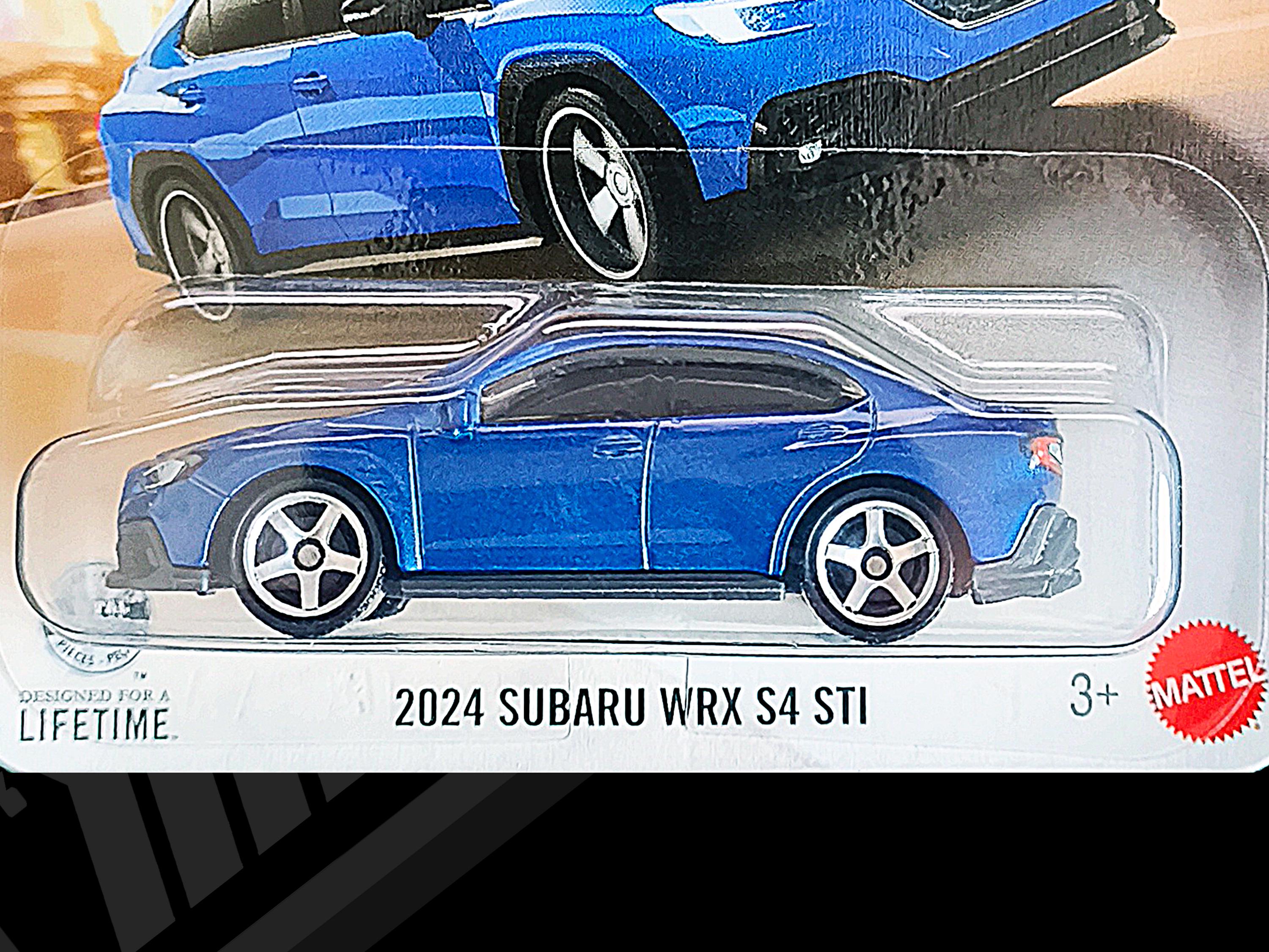 Matchbox - Subaru WRX S4 STI - Blue - Etsy