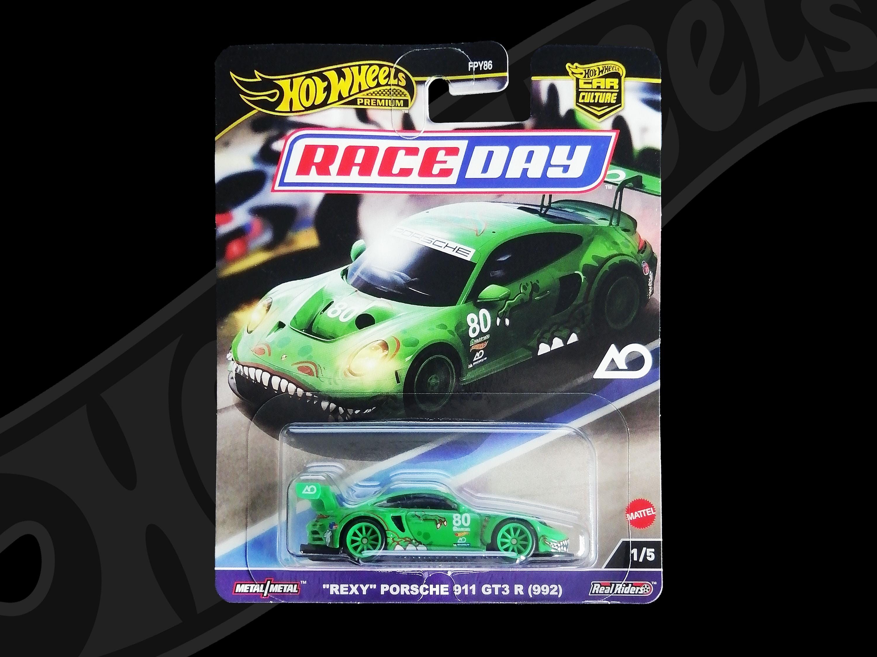 Hot Wheels Premium - Porsche 911 GT3 R (992) Rexy - Green - Etsy