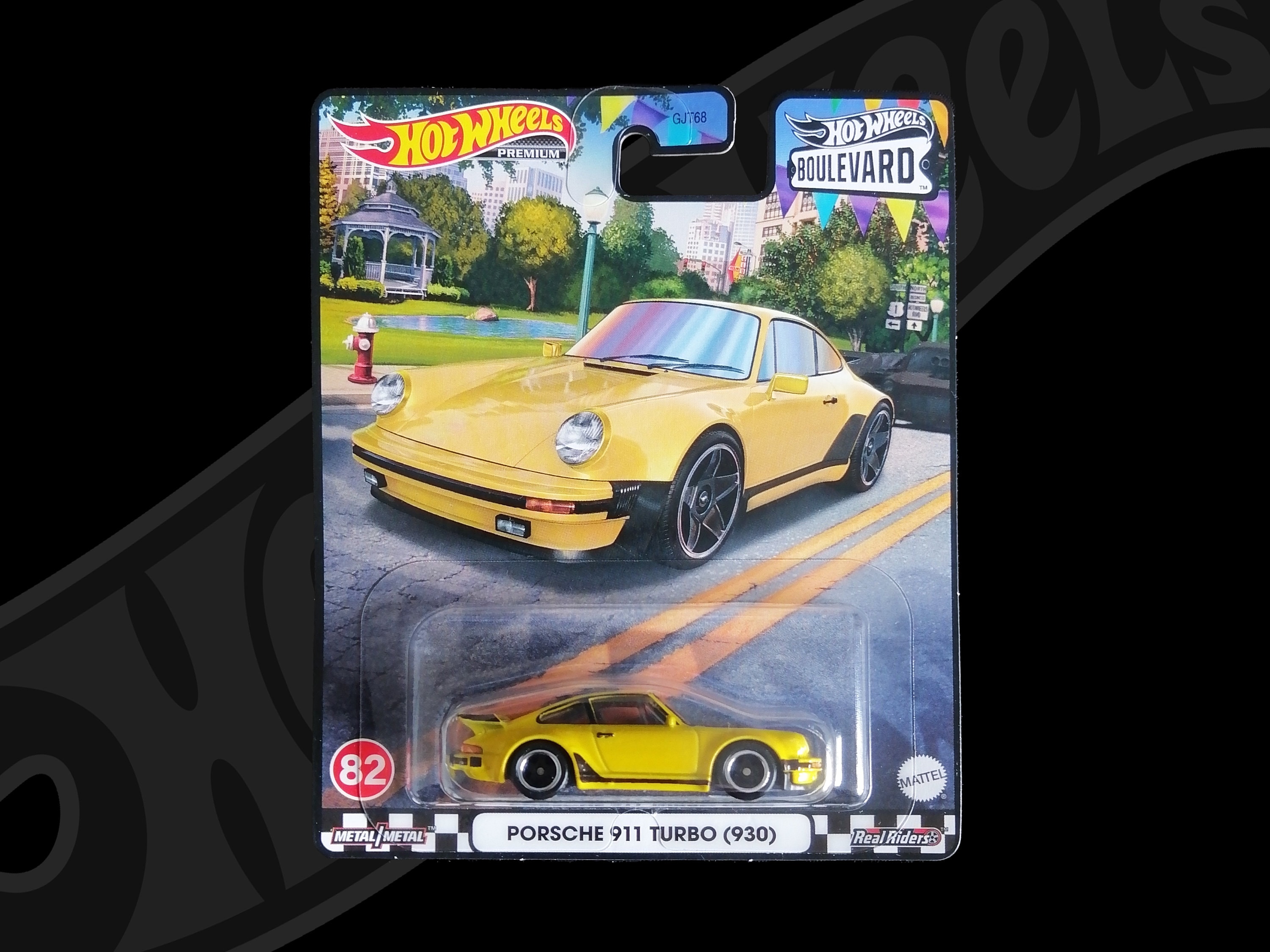 Hot Wheels Premium - Porsche 911 Turbo (930) - Yellow - Etsy