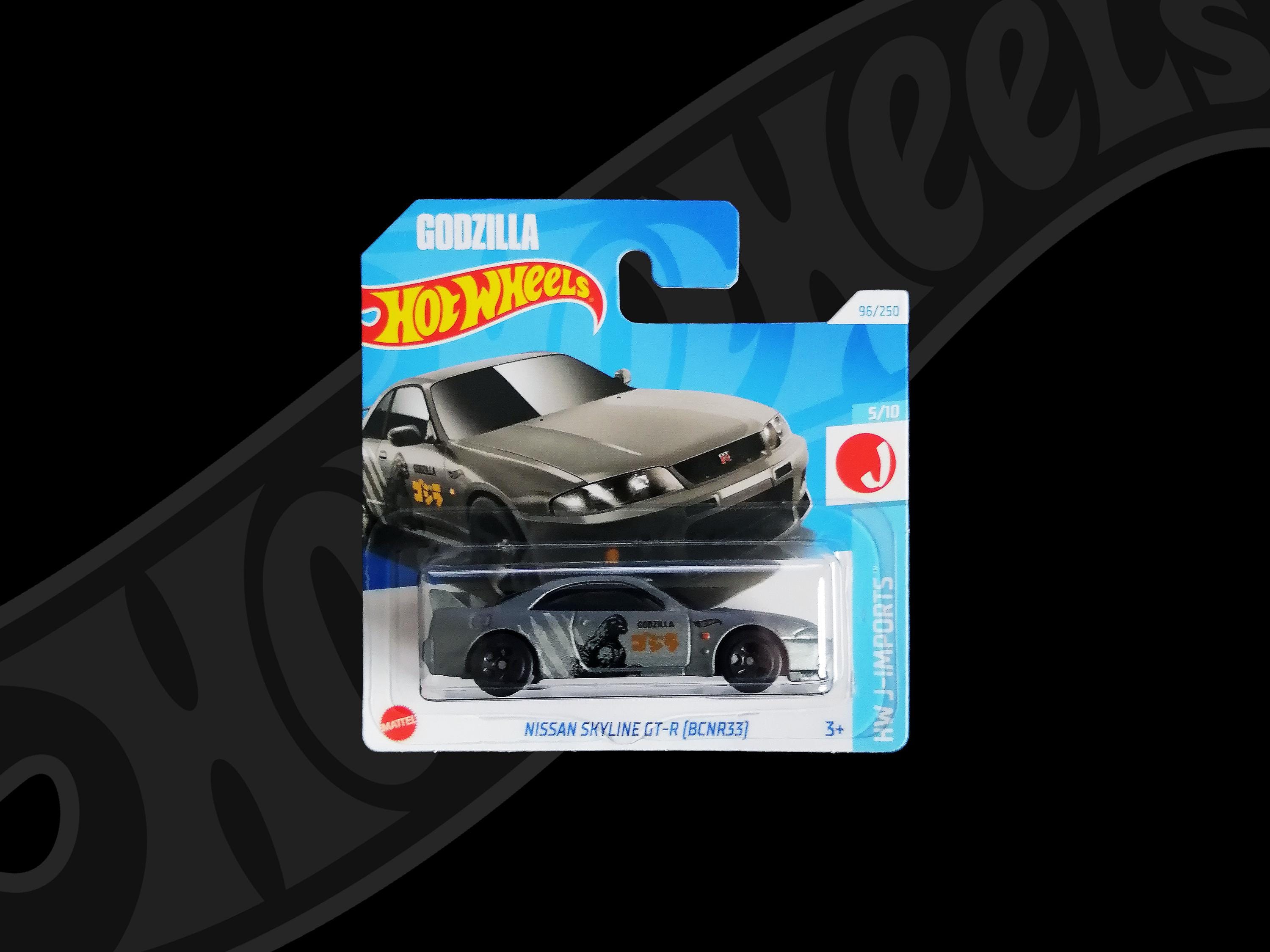 Hot Wheels - Nissan Skyline GT-R (BCNR33) Godzilla - Grey - Etsy