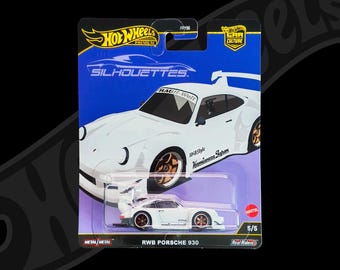 Hot Wheels Premium - RWB Porsche 930 Silhouettes - White - Etsy
