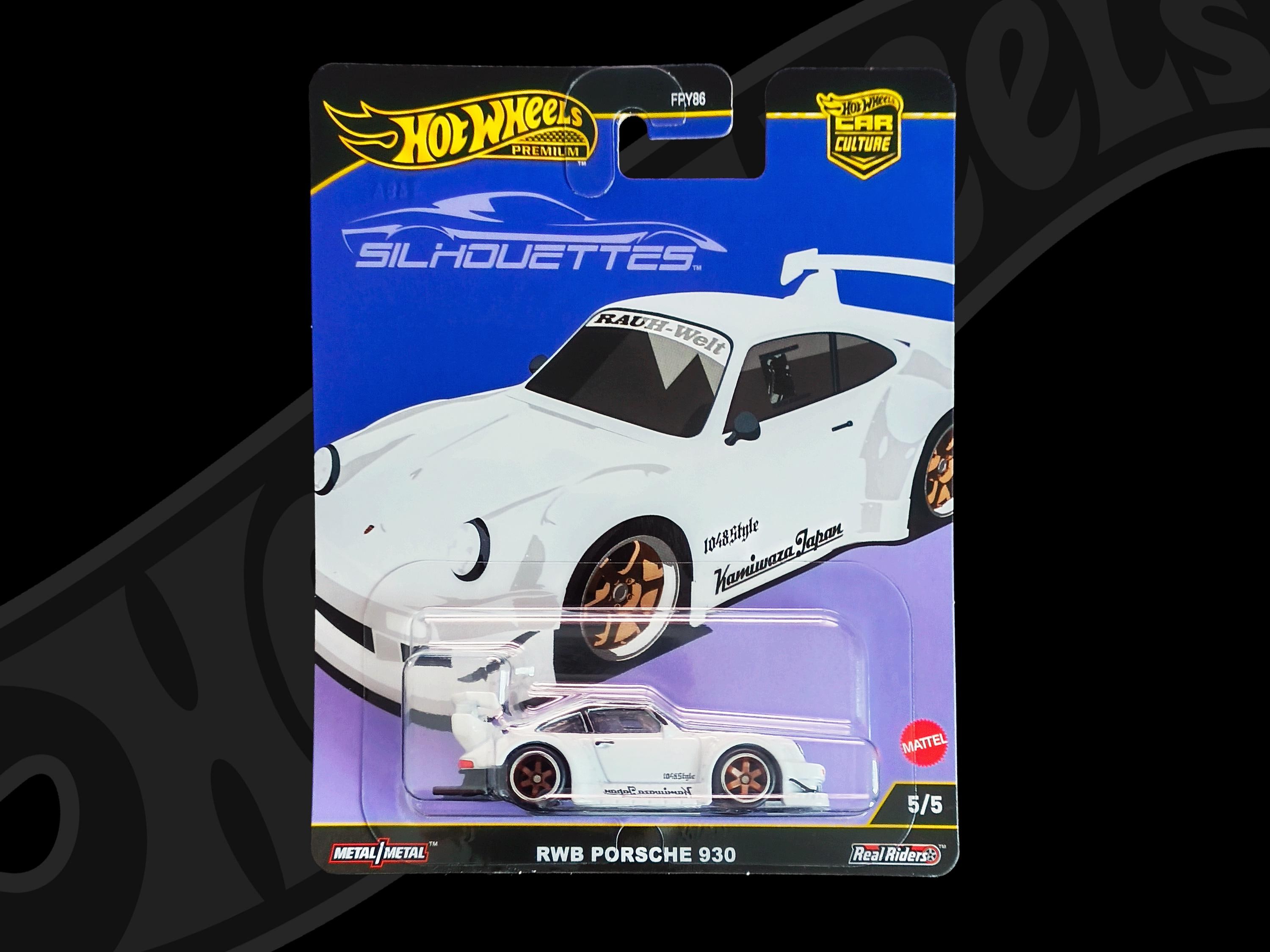 Hot Wheels Premium - RWB Porsche 930 Silhouettes - White - Etsy