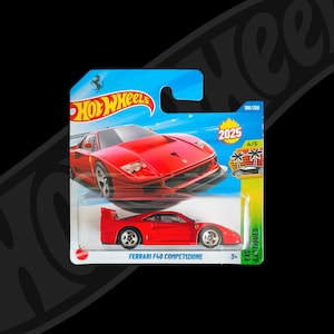 Hot Wheels - Ferrari F40 Competizione - Red - Etsy