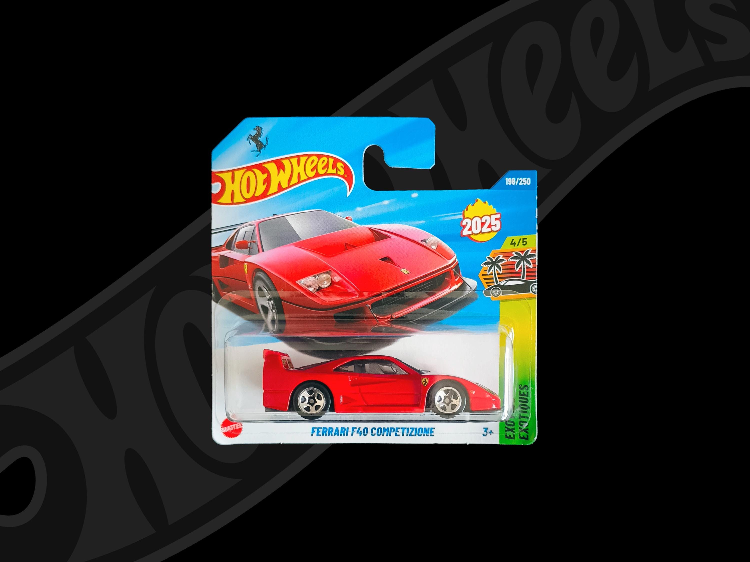 Hot Wheels - Ferrari F40 Competizione - Red - Etsy