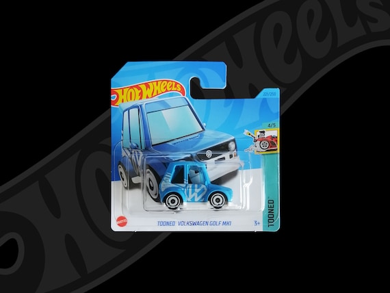Hot Wheels Volkswagen Golf Mk1 Blue Treasure Hunt UK