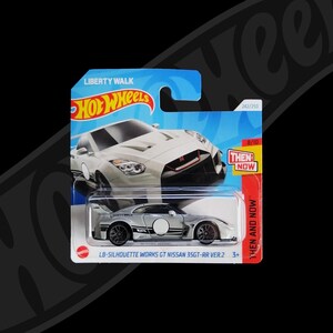 Hot Wheels - Nissan GTR (35GT-RR) Liberty Walk - Grey - Etsy