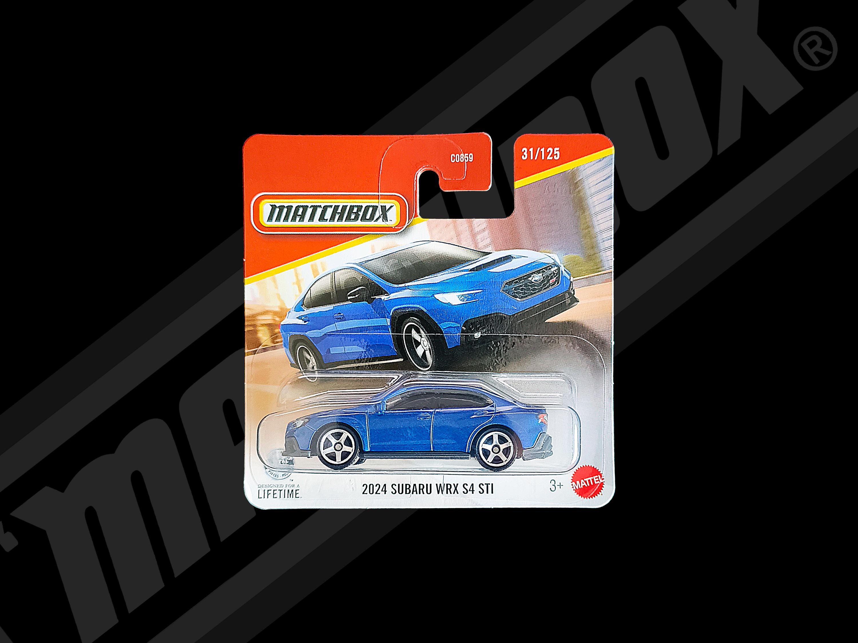 Matchbox - Subaru WRX S4 STI - Blue - Etsy