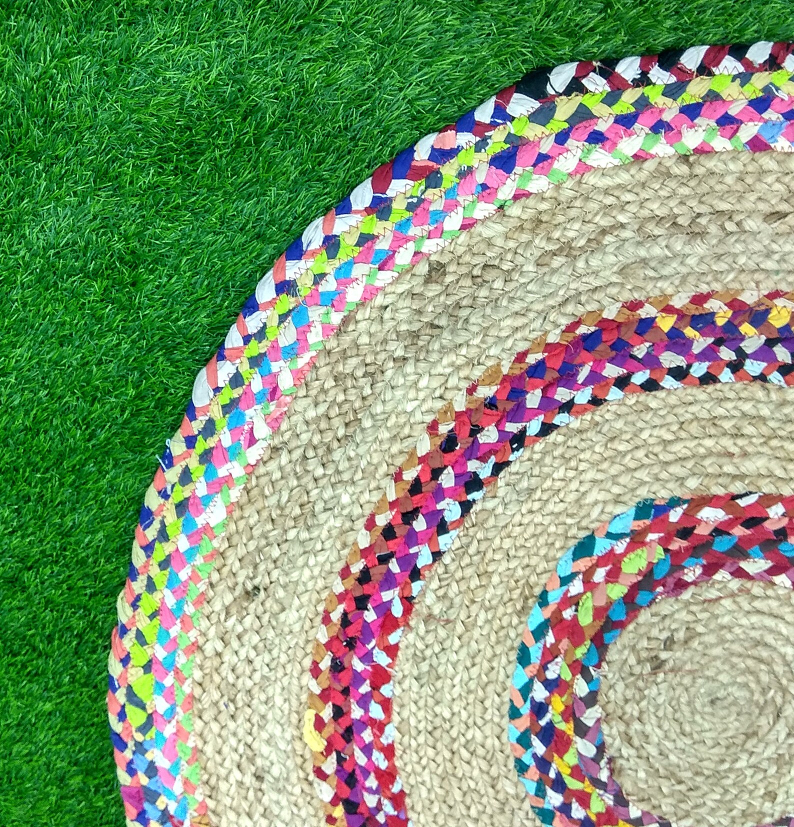 Indian Jute Door Mat/ Indoor Floor Dari Mat/ Reversible Modern Etsy