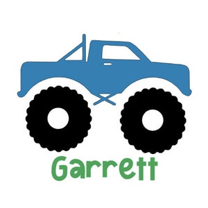 Monster Truck | Monster Truck with Name | Personalized Monster Truck | Truck |