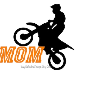 Custom Moto Mom Bike Decal-Custom Moto Dad Bike Decal- Custom Motocross Decal- Dirt Bike Decal