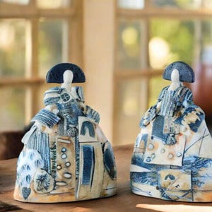 Classical sculptures Meninas Unique gifts, Home Decor Female Statue Sculpture Woman Art, Ceramic Sculpture Art Modern, Mandala Art Handmade