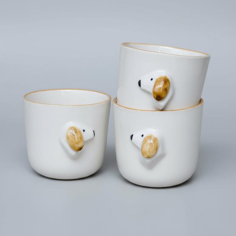 Personalized Dachshund Coffee Mug - Custom Weiner Dog Gift - Unique Present for Dog Lovers, Owners & Moms, Dackel, Pottery porcelain image 4