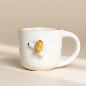 Dog handmade mugs, Custom Dachshund Mug, Personalized Doxie Wiener Dachshund Gift, Dapple Long Wirehaired Dachshund Owner Mug,Cute Dachshund