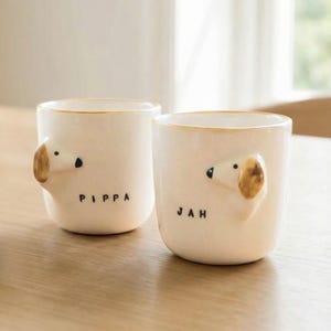 Personalized Dachshund Coffee Mug - Custom Weiner Dog Gift - Unique Present for Dog Lovers, Owners & Moms, Dackel, Pottery porcelain image 14