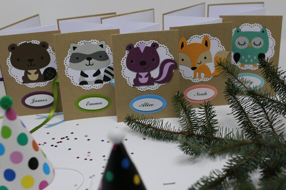 Woodland Themed Party Woodland Party Decorations Custom Mini Etsy