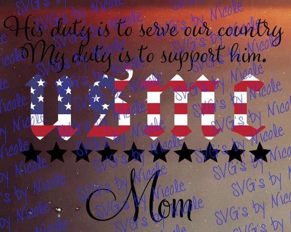 Download Usmc Mom Svg Etsy
