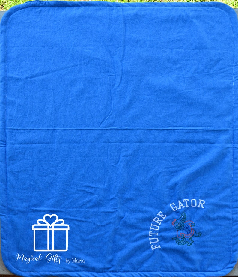 University of Florida Baby Blanket Gators Cozy Blanket Etsy
