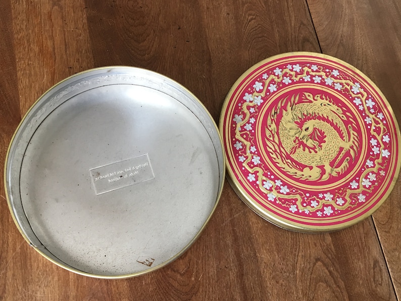 10 Huntley /& Palmers Vintage Dragon Tin Made In England