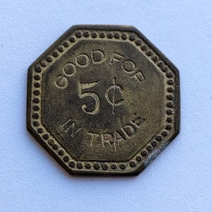 VINTAGE GOOD FOR 50 CENTS IN TRADE HALF DOLLAR 50 CENTS Trade Token