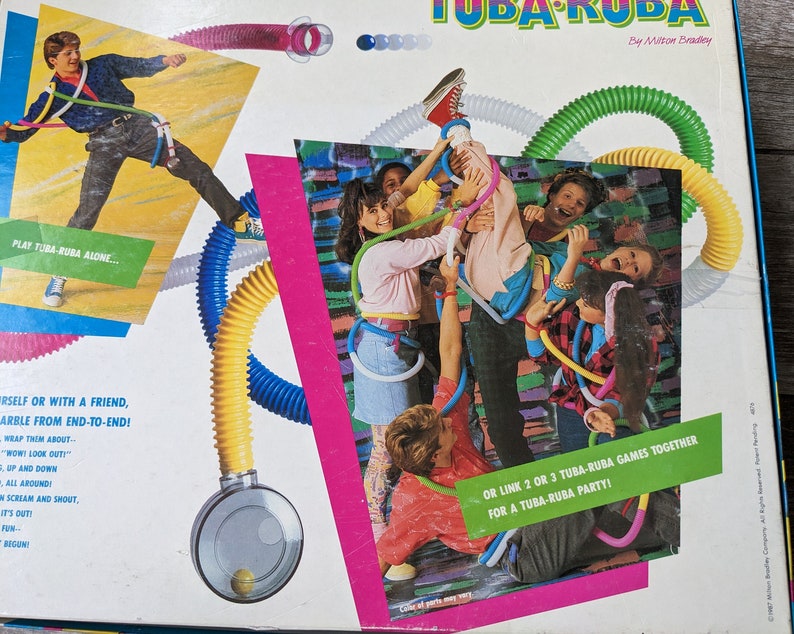 1987 Milton Bradley Tubaruba the Body Action Game MB Vintage Etsy