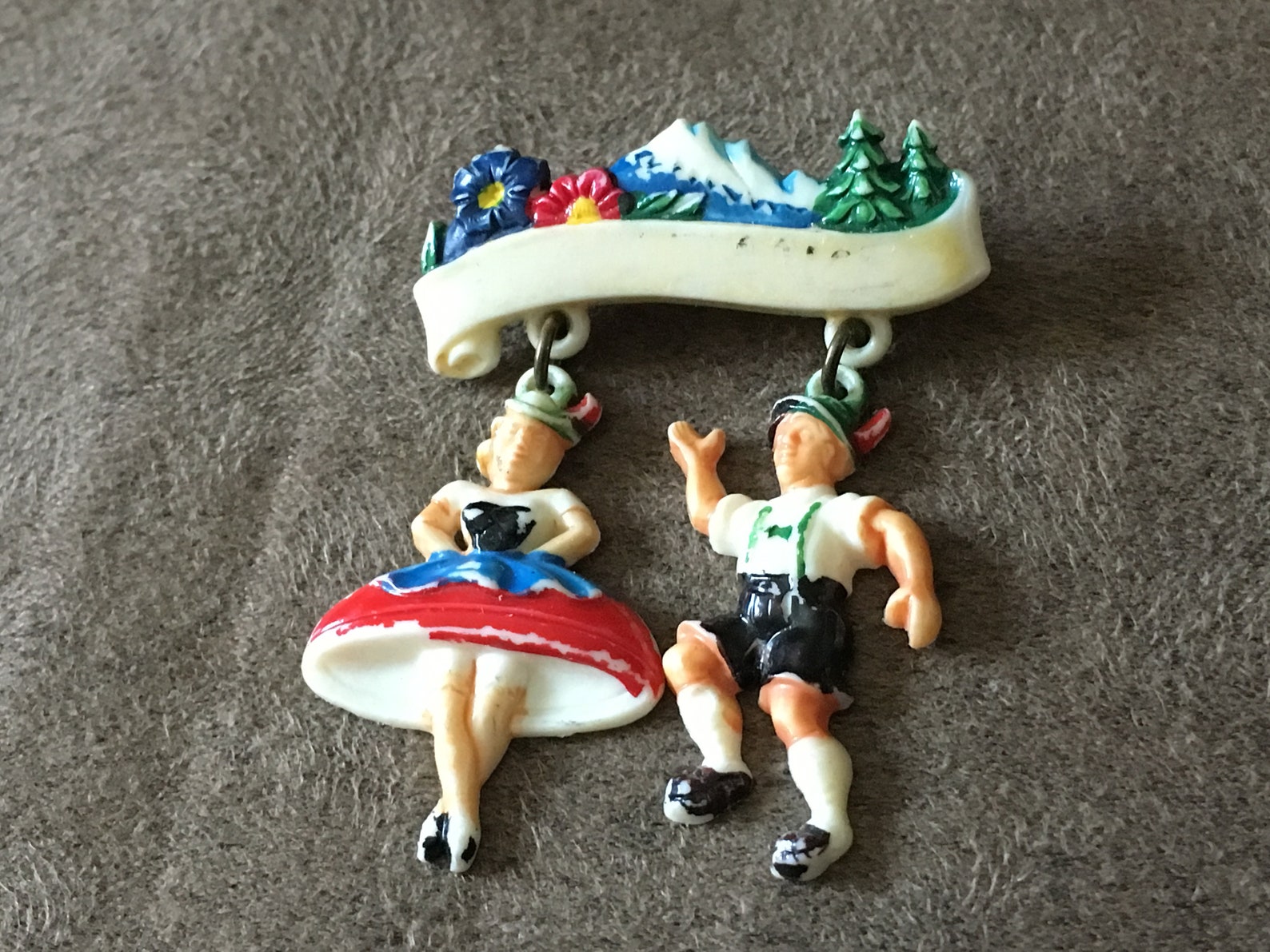 German Alpine Hat Pins History & Collecting A German Girl in America