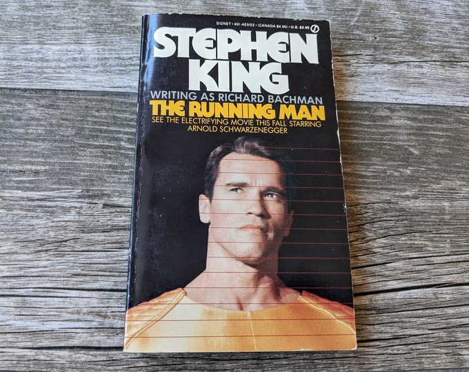 1987 the Running Man Stephen King Writing as Richard Bachman - Etsy
