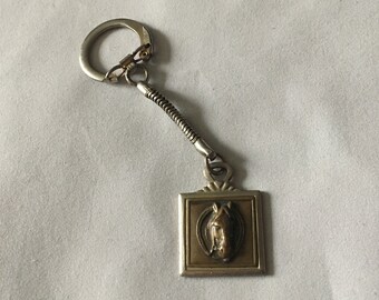 Vintage Horse Horseshoe Keychain Key Chain