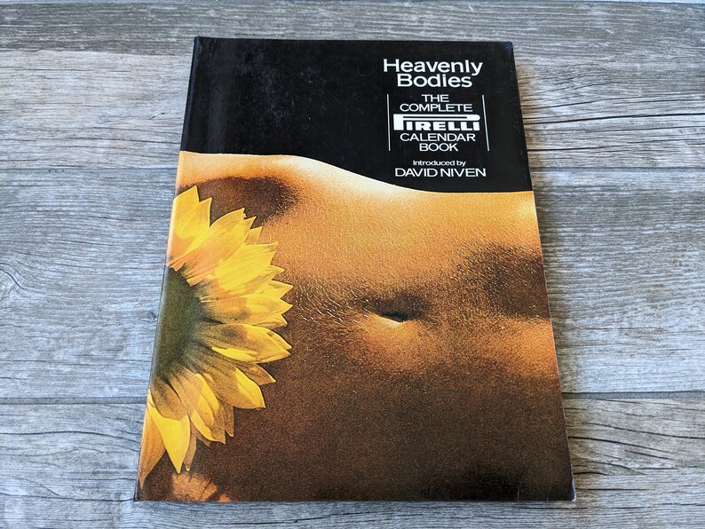 1975 Heavenly Bodies the Complete Pirelli Calendar Book Etsy