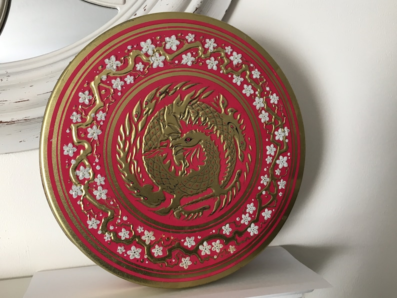 10 Huntley /& Palmers Vintage Dragon Tin Made In England