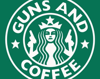Download Coffee And Guns Etsy