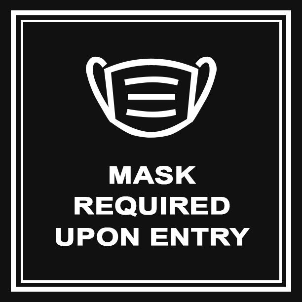 Mask Required Upon Entry PNG - Etsy
