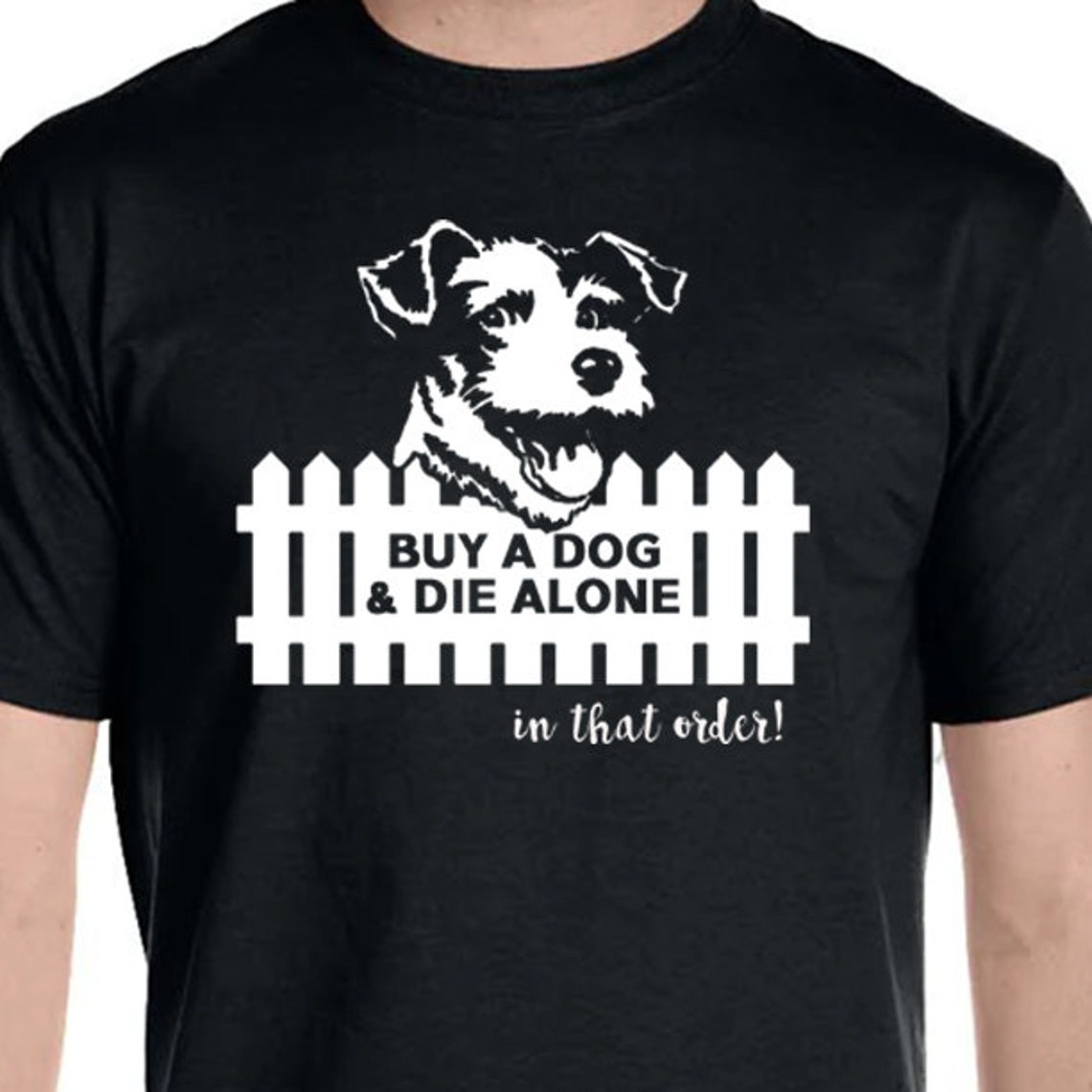 Buy A Dog and Die Alone PNG Etsy