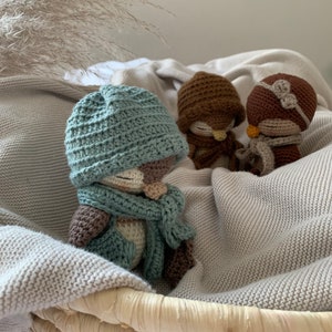 Baby Penguin River schema uncinetto pinguino istruzioni uncinetto (accessori inclusi) *Amigurumi* Inglese + Tedesco *PDF* copyright