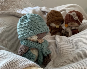 Baby Penguin River crochet pattern penguin Crochet pattern (incl. accessories) *Amigurumi* English + German *PDF* copyright