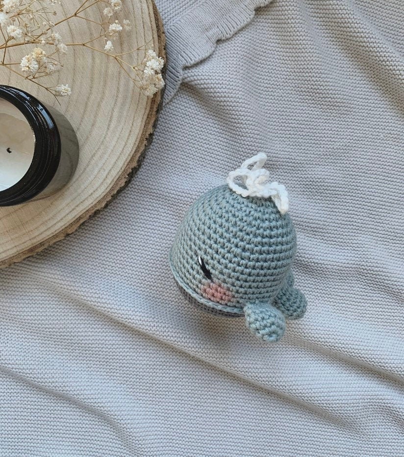 Crochet Pattern Baby Whale Barney *Amigurumi* Language: German *PDF* ©
