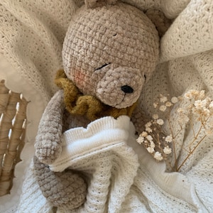 Baby Teddy Crochet Pattern / Crochet Pattern Bela * with Romper / with Suit *Amigurumi* : German / English *PDF* ©