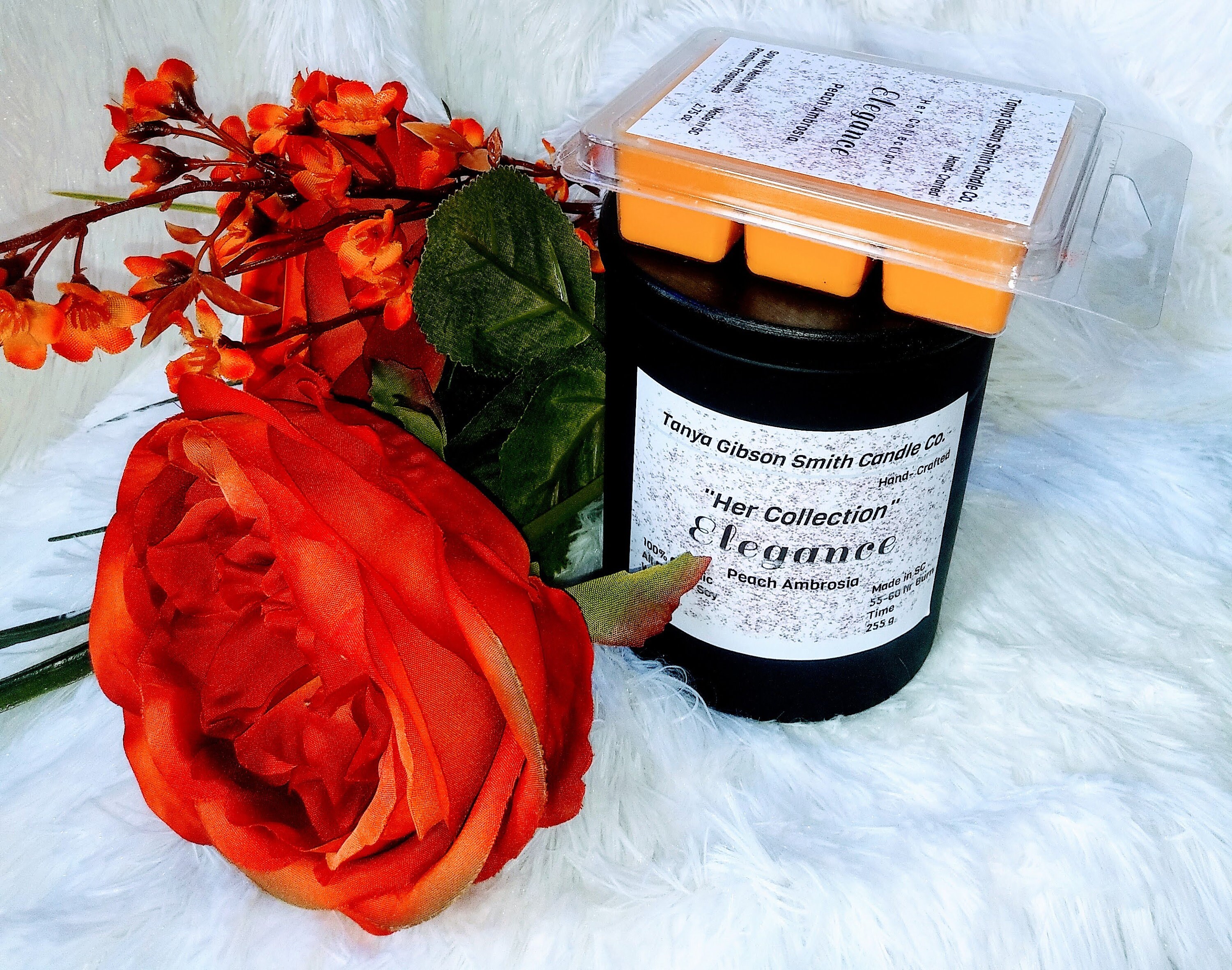 Candle Set Wax Melt 8 oz Candle Gift For Mom Hand Etsy