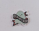 You Do You Boo | Cute Small Ghost Sticker | Vinyl | Waterproof | Journaling | Personalize |
