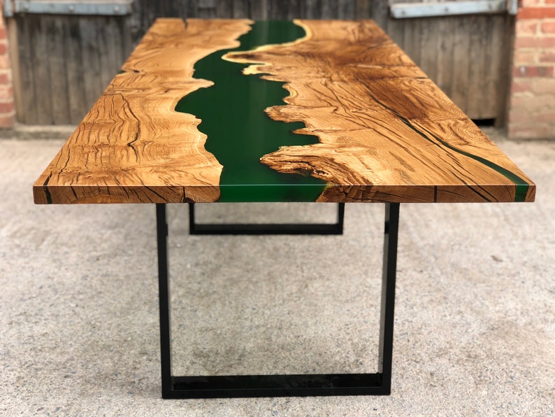 Resin River Table Etsy