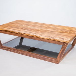 Zebra Wood Coffee Table - Etsy