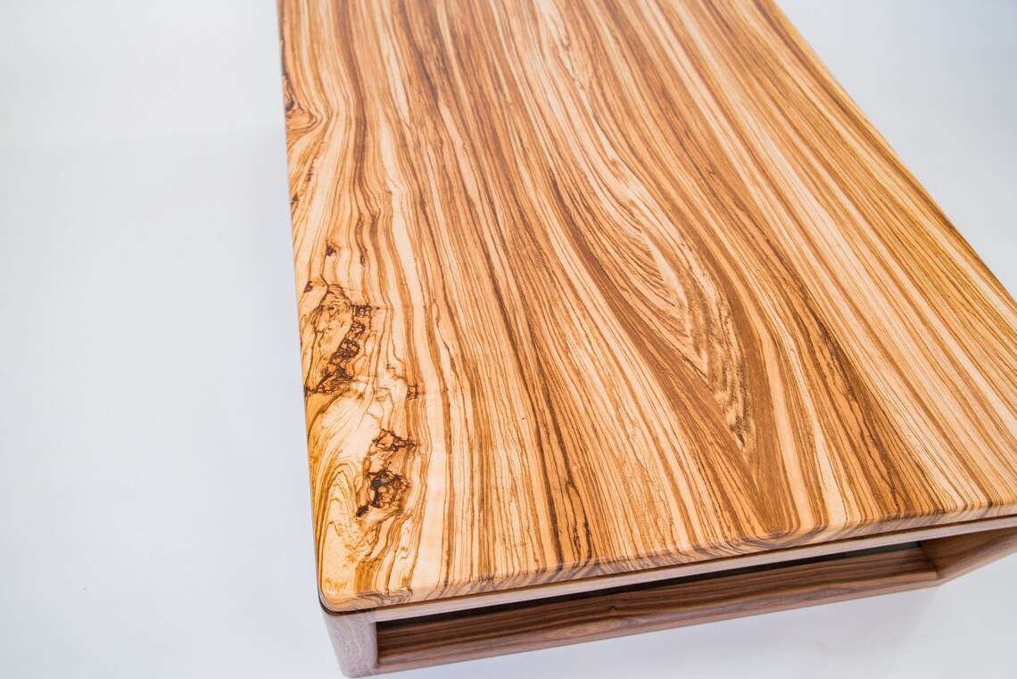 Zebra Wood Coffee Table Etsy