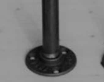Item # 305, Set of four, Industrial  table legs, 3/4" (OD is 1.05") Steel pipe