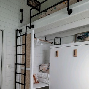 Item #713, 3/4" LOFT Package, ladder, side mount guard and Grab bar.