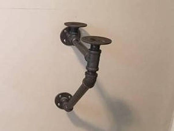 Diy Item 143 Pipe Support For Diy Floating Desk Project Etsy