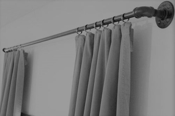 Item 223 1 2 Steampunk Industrialcurtain Etsy