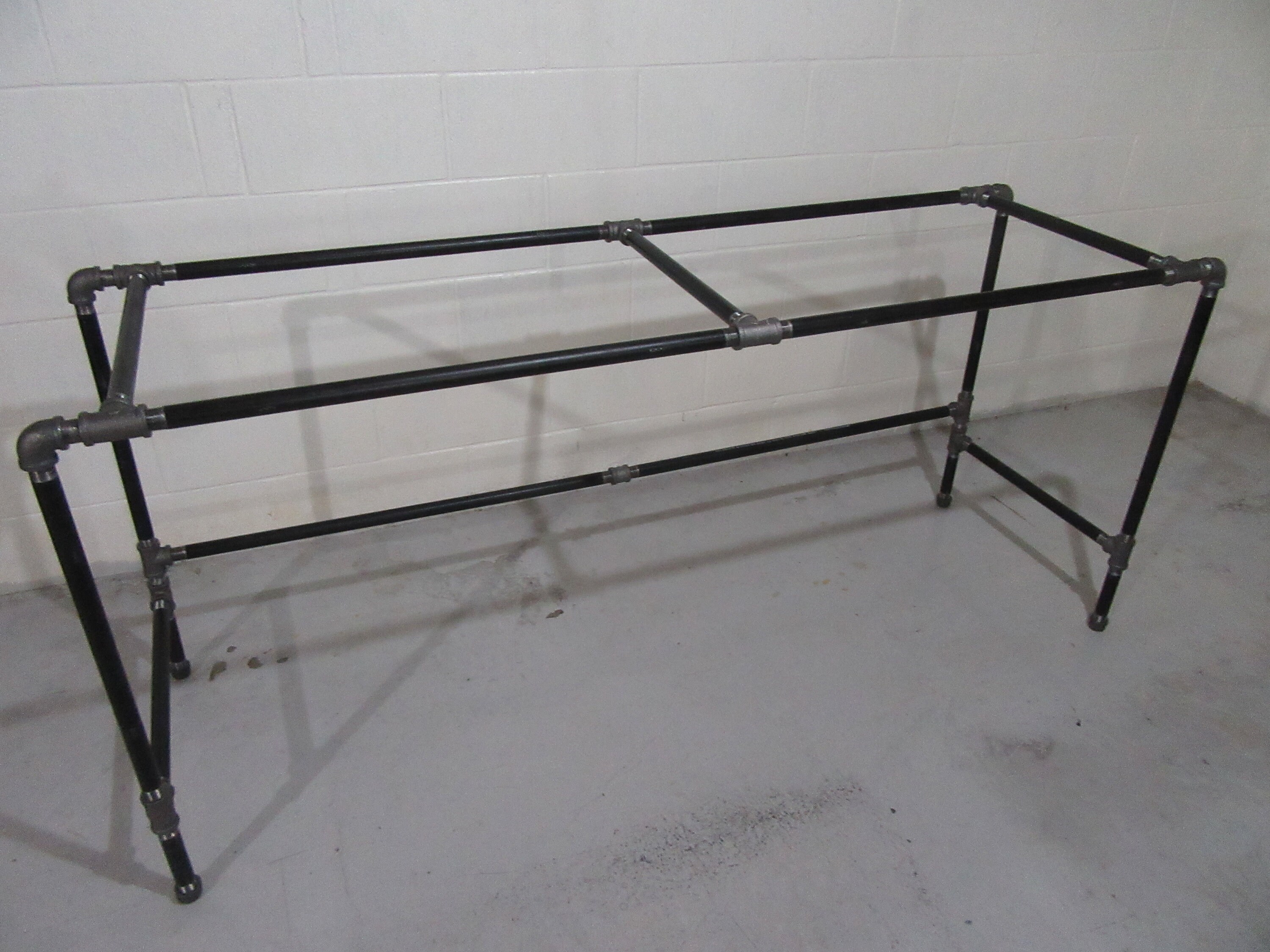 Item 502 3/4 Industrial Pipe Table Support Frame - Etsy