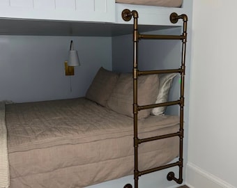 Item #609, 3/4" Bunk bed ladder, Industrial steel pipe