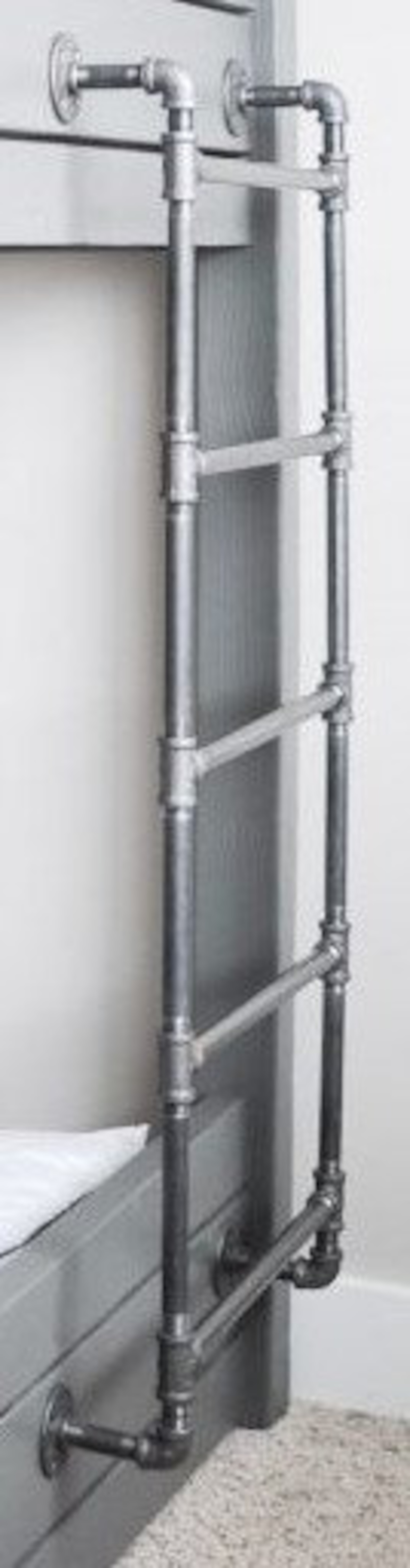 Item 609, 3/4 Bunk Bed Ladder, Industrial Steel Pipe Etsy