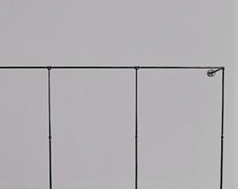 Item # 338,  3/4" Heavy Duty Steel Pipe Commercial Display Rack, Retail display,Open wardrobe, Clothing rack, Clothes rail, Clothes rack