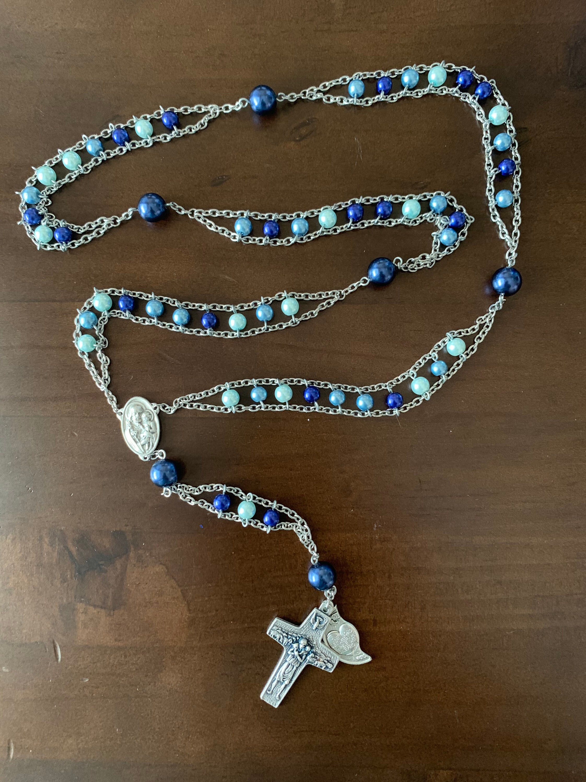 His and Hers Ladder Style 5 Decade Catholic Rosaries with Etsy